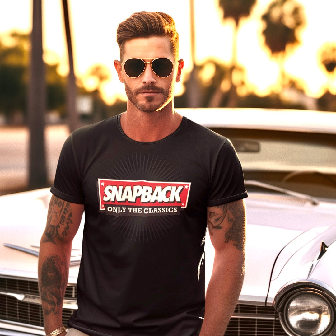 SNAPBACK Classic Red - Men's T-Shirt - Beats 4 Hope