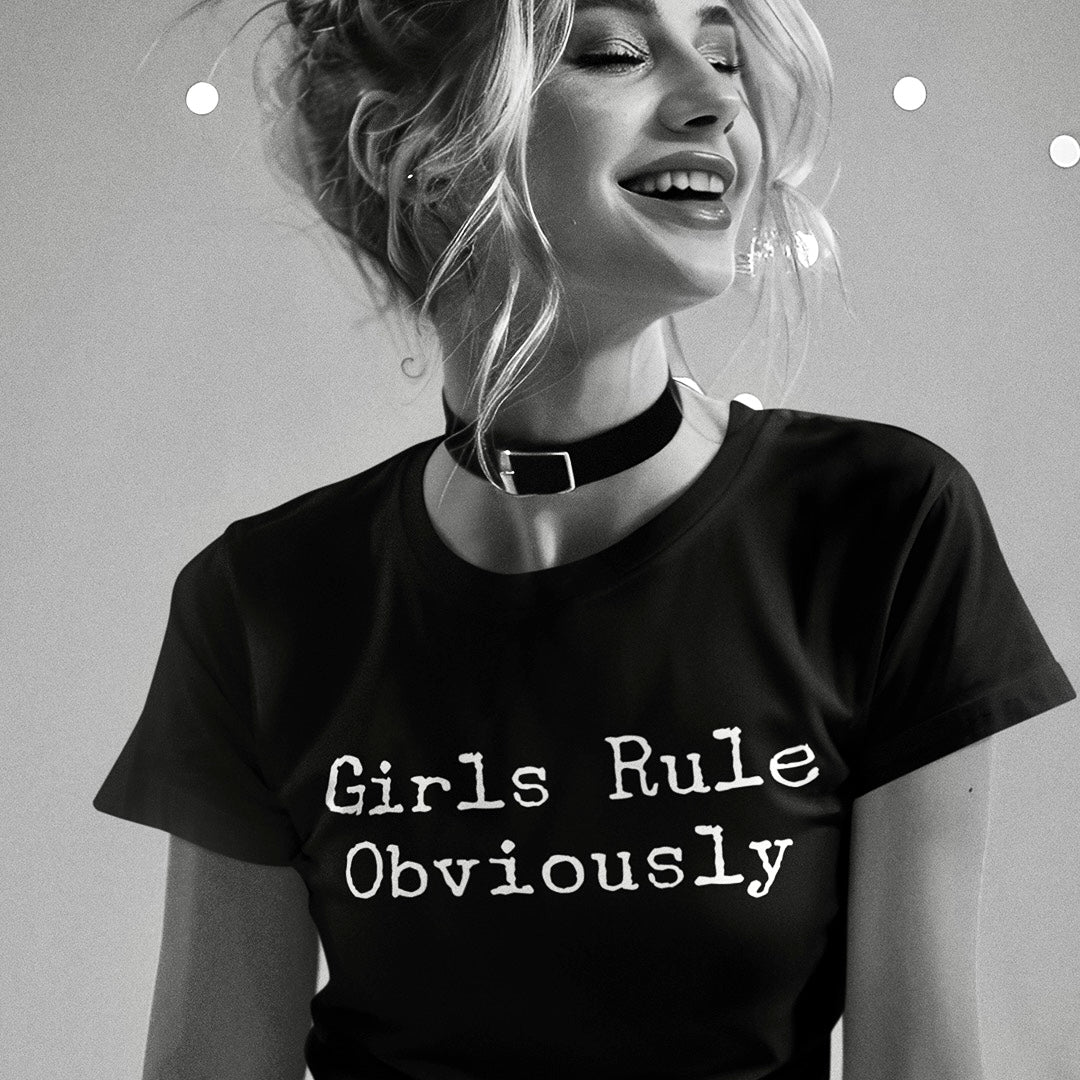 GIRLS RULE OBVIOUSLY 2.0 Women's T-Shirt - Beats 4 Hope