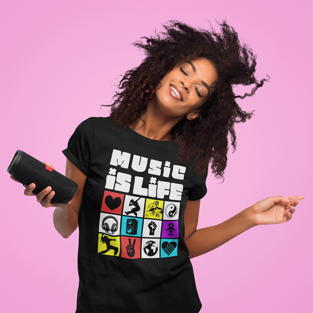 MUSIC IS LIFE Unisex T-Shirt - Beats 4 Hope