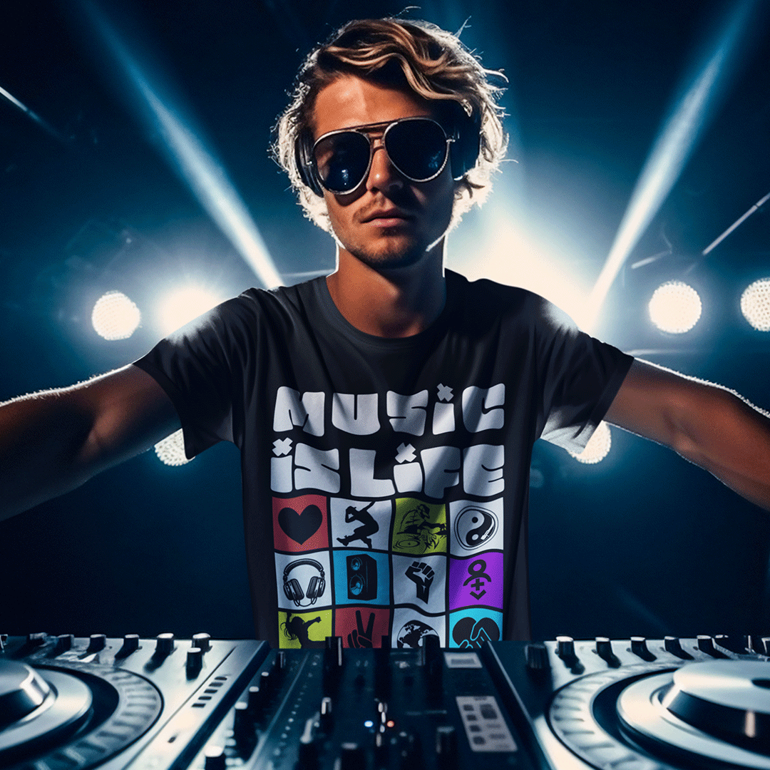 MUSIC IS LIFE Unisex T-Shirt - Beats 4 Hope