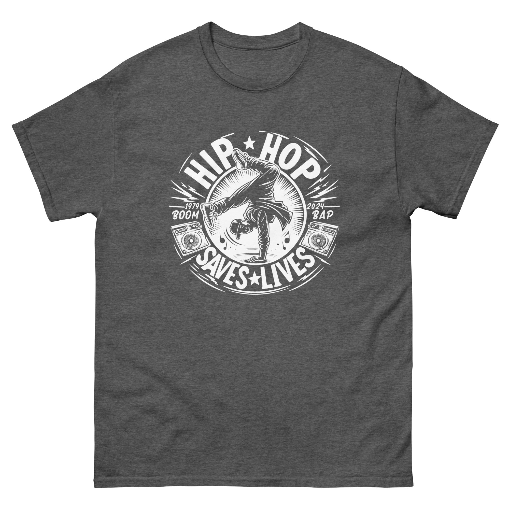 HIP HOP SAVES LIVES - Breaking Men's T-Shirt - Beats 4 Hope