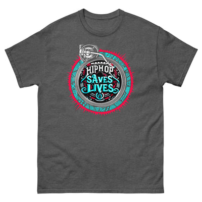 HIP HOP SAVES LIVES Men's DJ T-Shirt - Beats 4 Hope