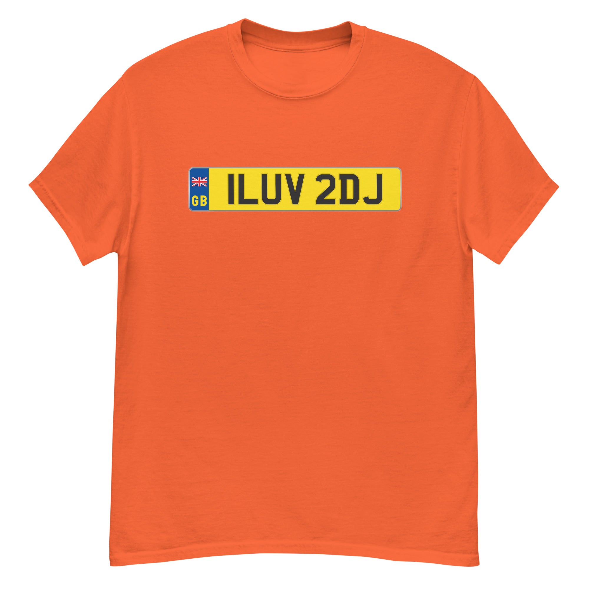 ILUV 2DJ - GB UK BLUE Men's T-Shirt - Beats 4 Hope