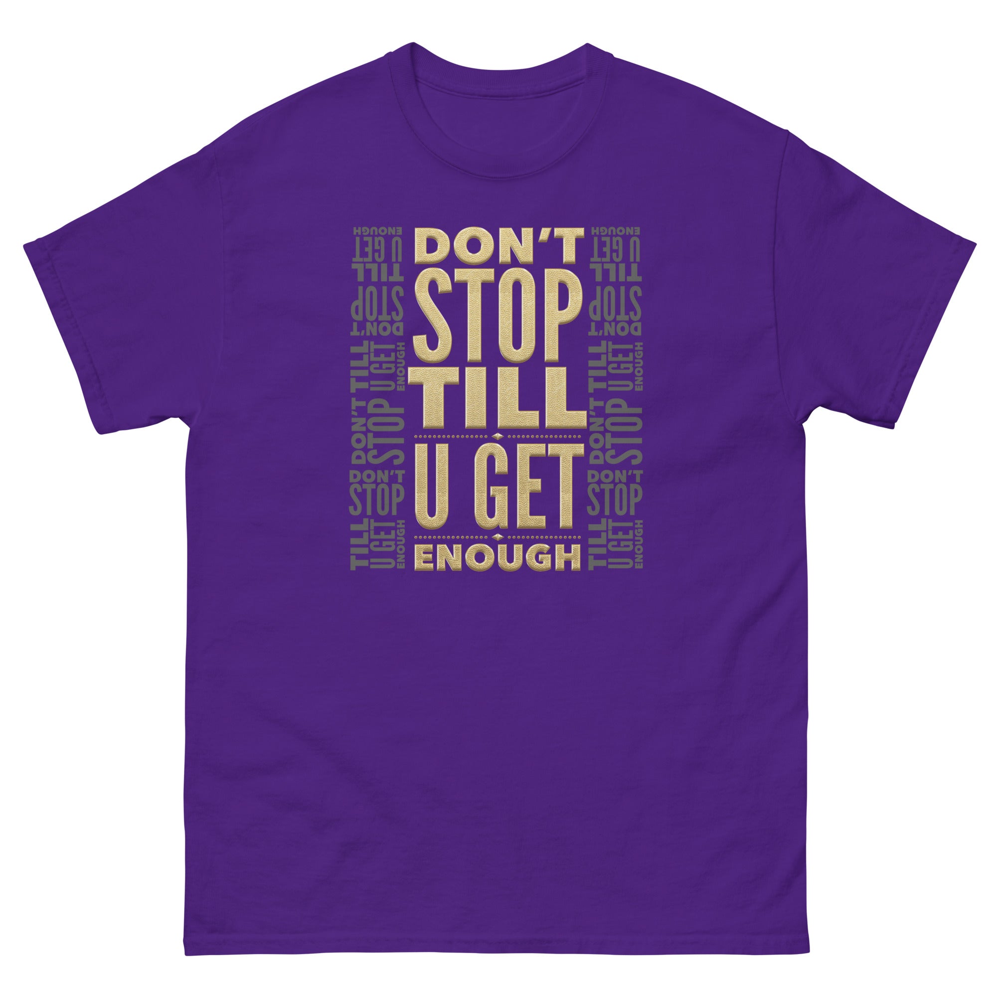 DON'T STOP TILL U GET ENOUGH Men's T-Shirt - Beats 4 Hope