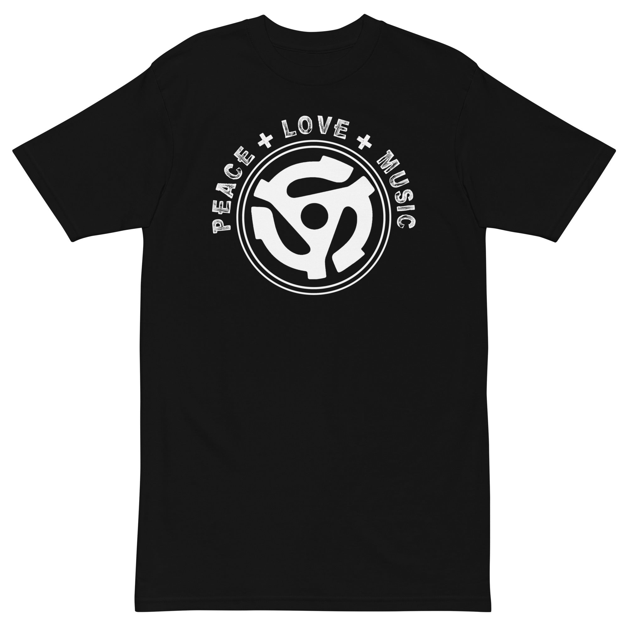 PEACE, LOVE, MUSIC - Premium Unisex T-Shirt - Beats 4 Hope