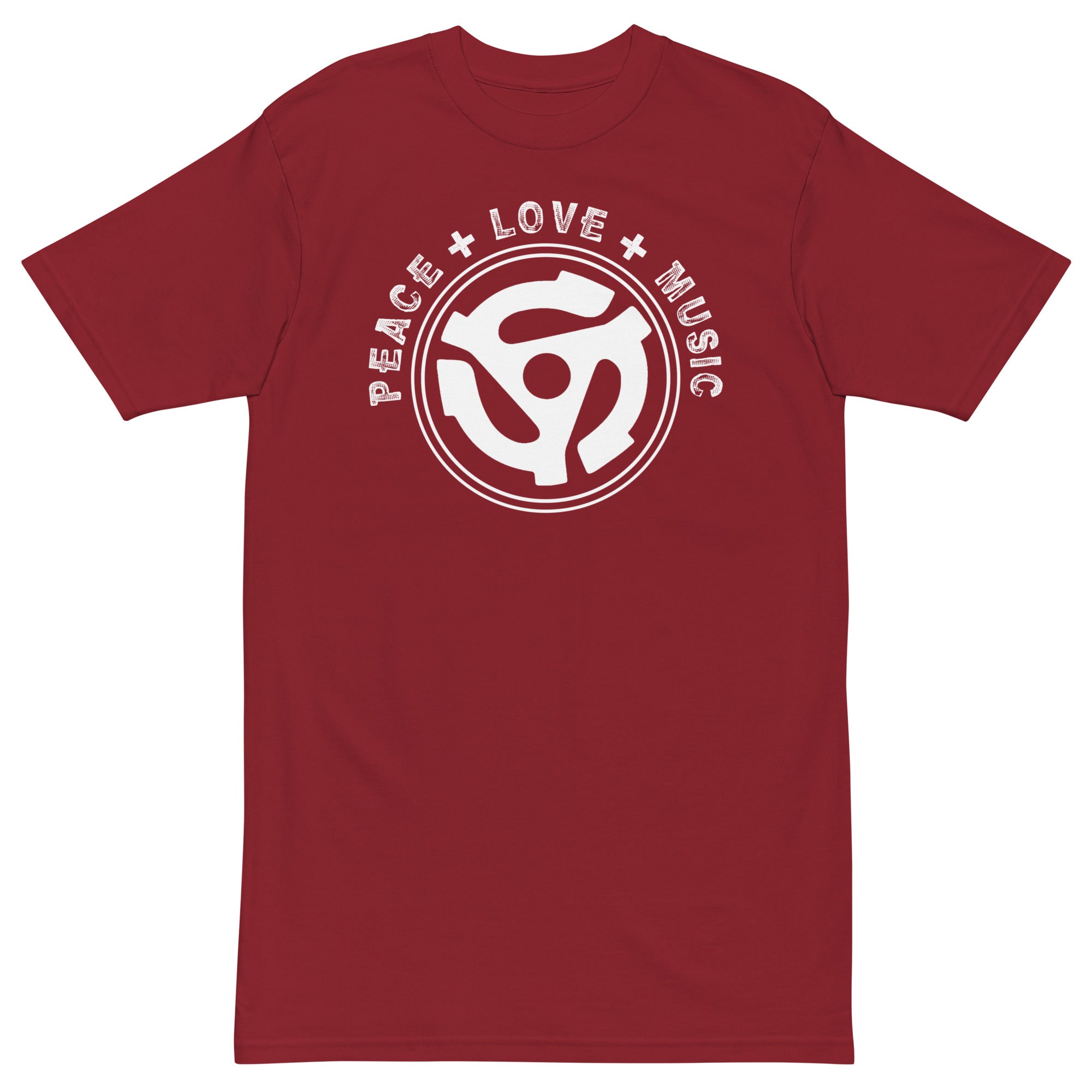 PEACE, LOVE, MUSIC - Premium Unisex T-Shirt - Beats 4 Hope