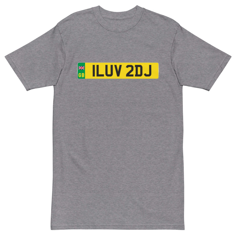 ILUV 2 DJ - GB UK - Men’s Premium T-Shirt - Beats 4 Hope