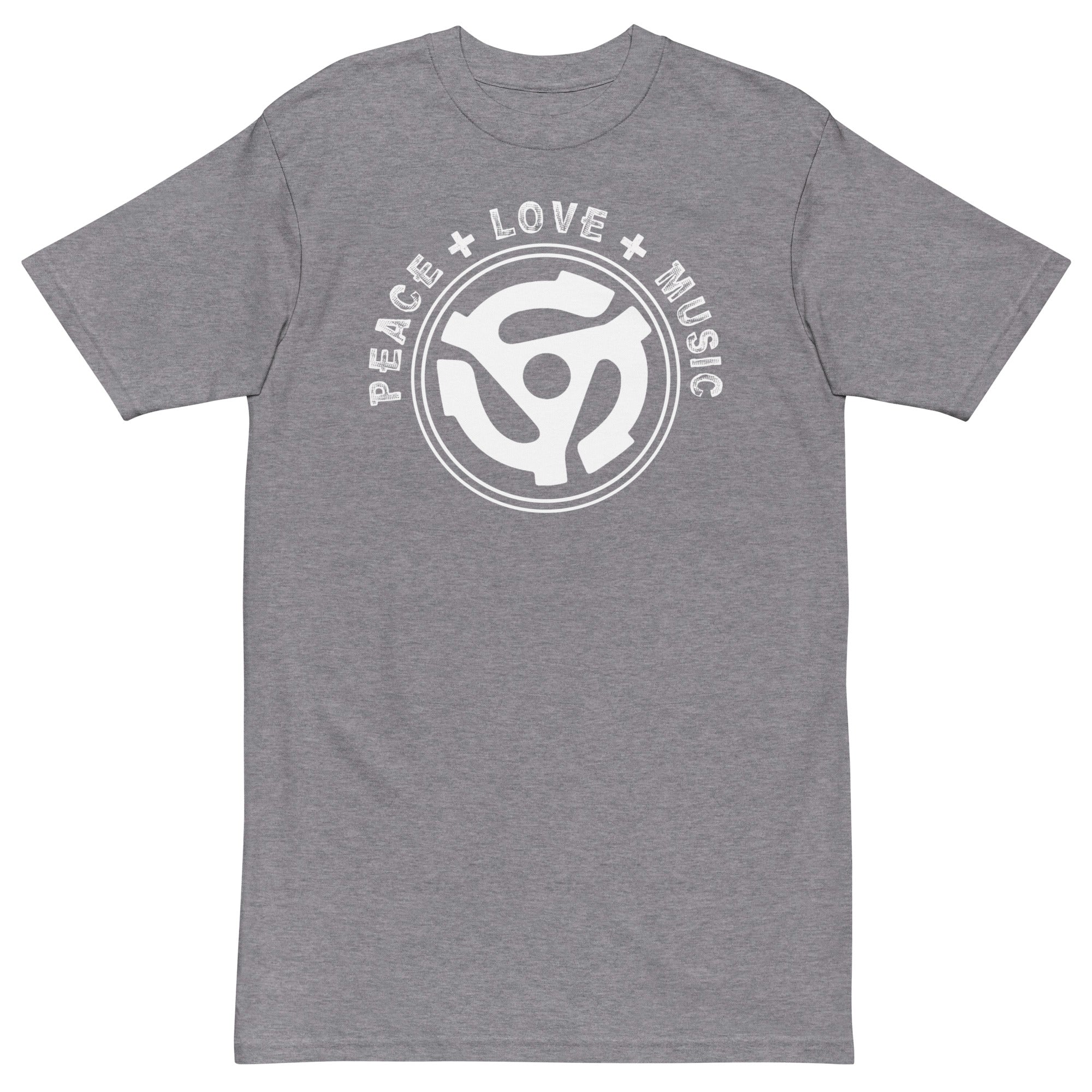 PEACE, LOVE, MUSIC - Premium Unisex T-Shirt - Beats 4 Hope