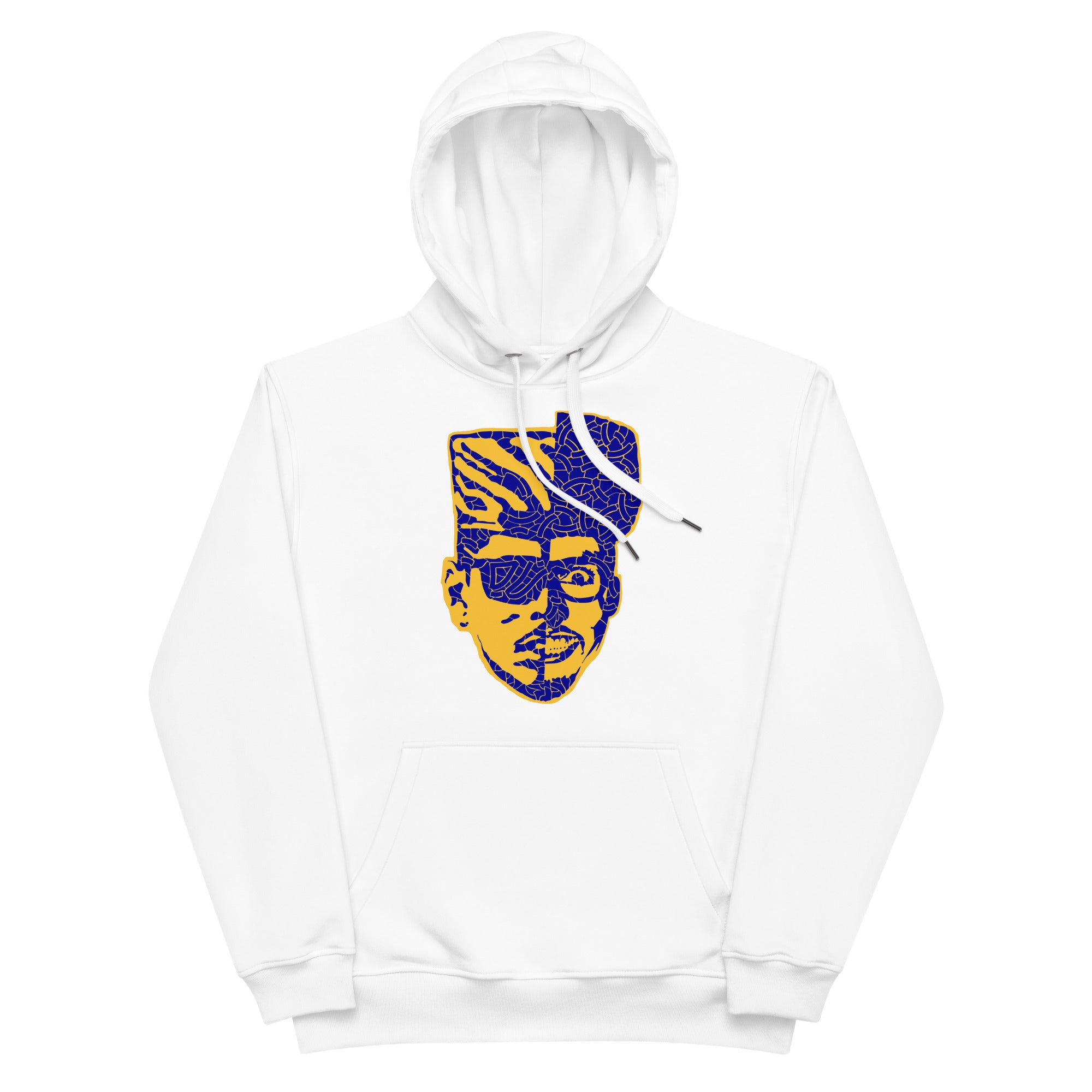 SHOCK G HUMPTY - Bluewhatchalike Eco Hoodie - White / XS - White / S - White / M - White / L - White / XL - White / 2XL - White / 3XL - White / 4XL - White / 5XL