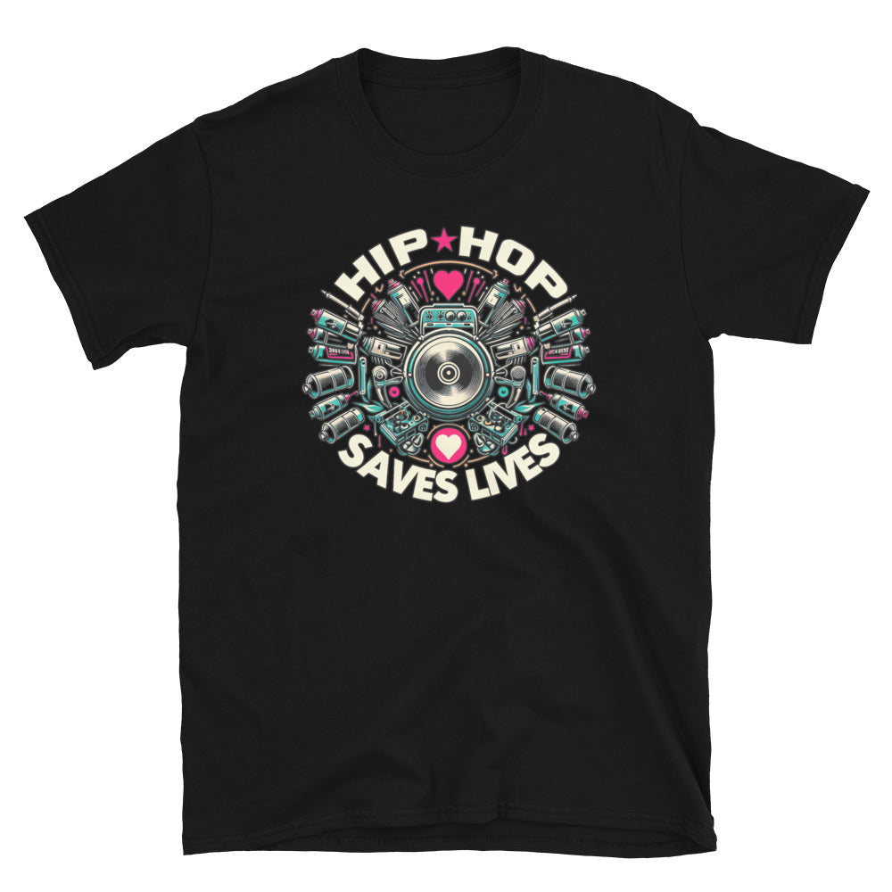 HIP HOP SAVES LIVES Graffiti T-Shirt - Beats 4 Hope
