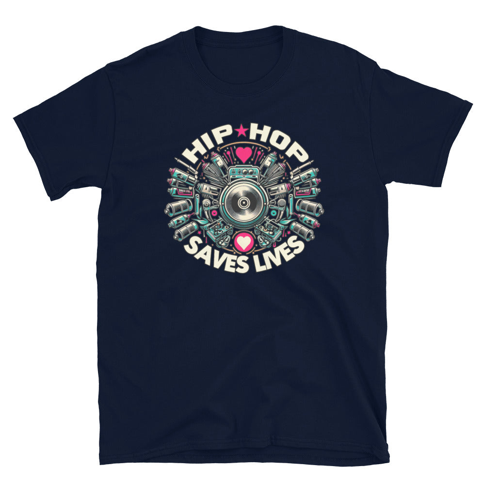 HIP HOP SAVES LIVES Graffiti T-Shirt - Beats 4 Hope