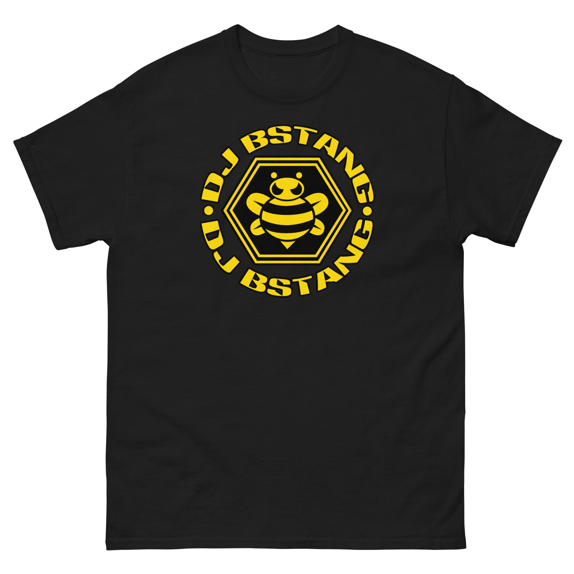 DJBSTANG Men's Classic T-Shirt - Black / S - Black / M - Black / L - Black / XL - Black / 2XL - Black / 3XL - Black / 4XL - Black / 5XL