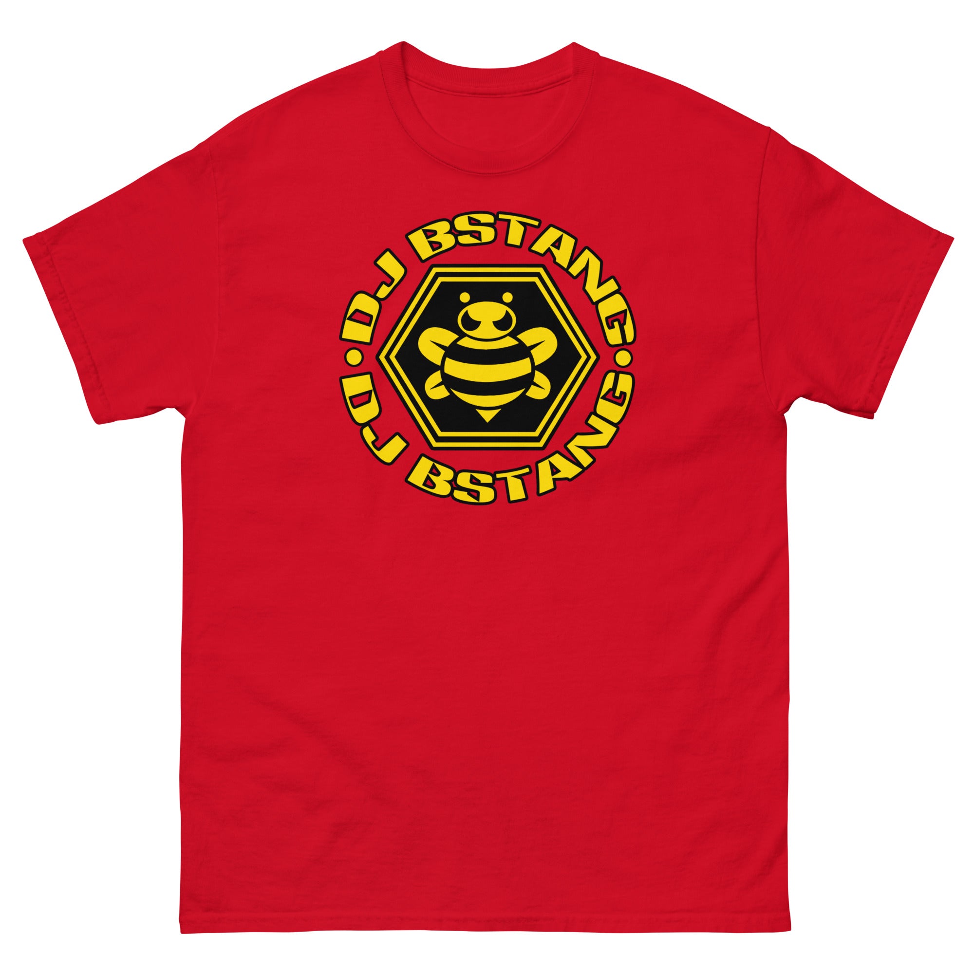 DJBSTANG Men's Classic T-Shirt - Red / S - Red / M - Red / L - Red / XL - Red / 2XL - Red / 3XL - Red / 4XL - Red / 5XL