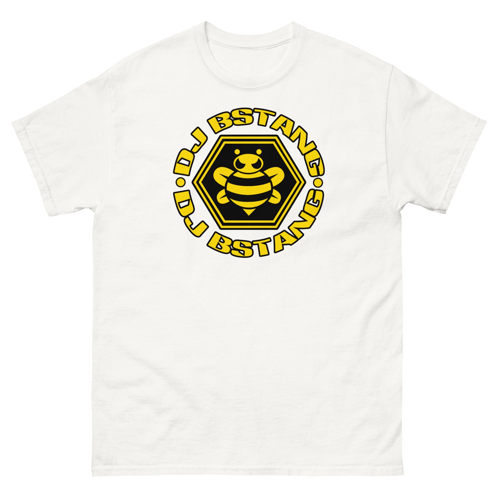 DJBSTANG Men's Classic T-Shirt - White / S - White / M - White / L - White / XL - White / 2XL - White / 3XL - White / 4XL - White / 5XL