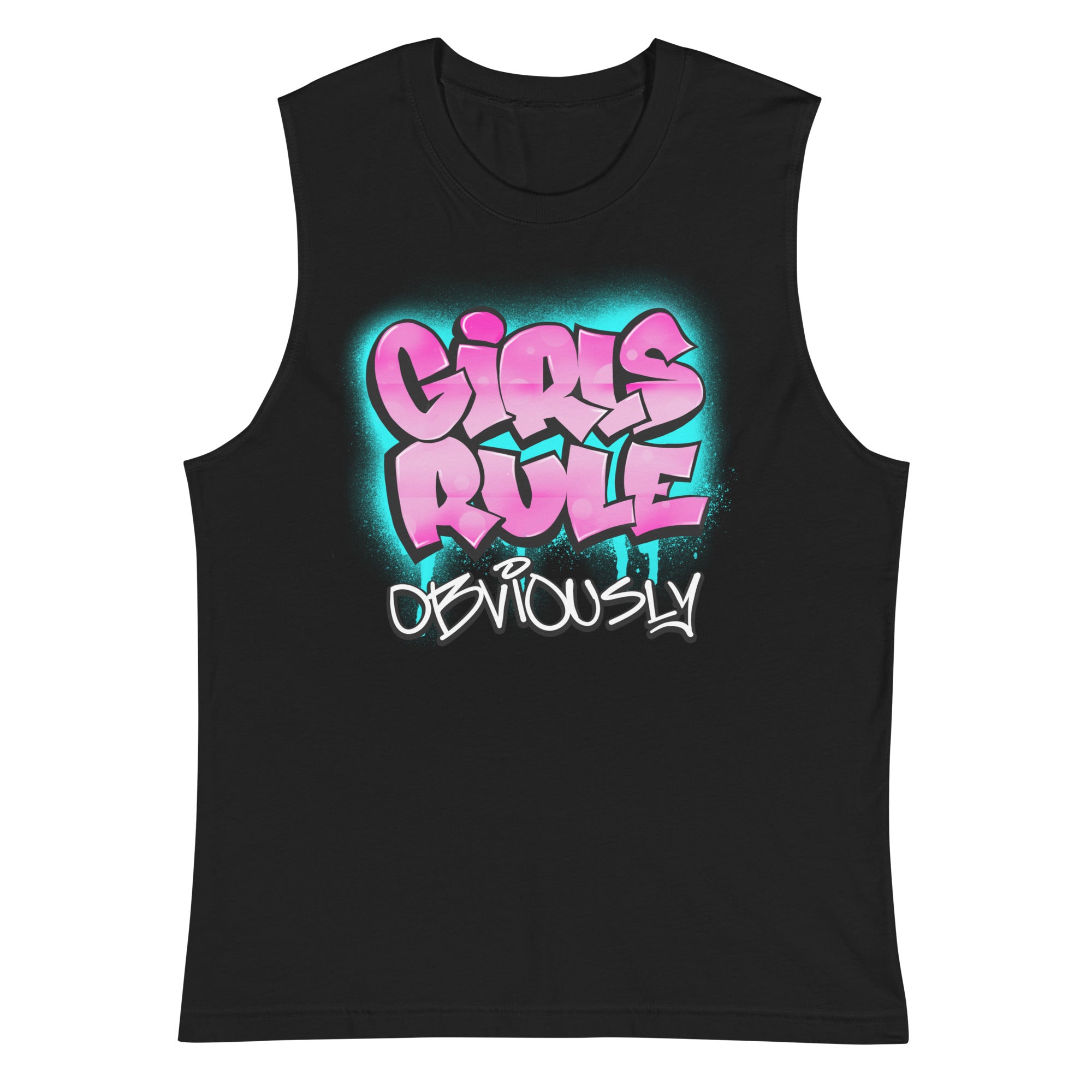 Girls Rule Obviously Muscle Tank - Beats 4 Hope