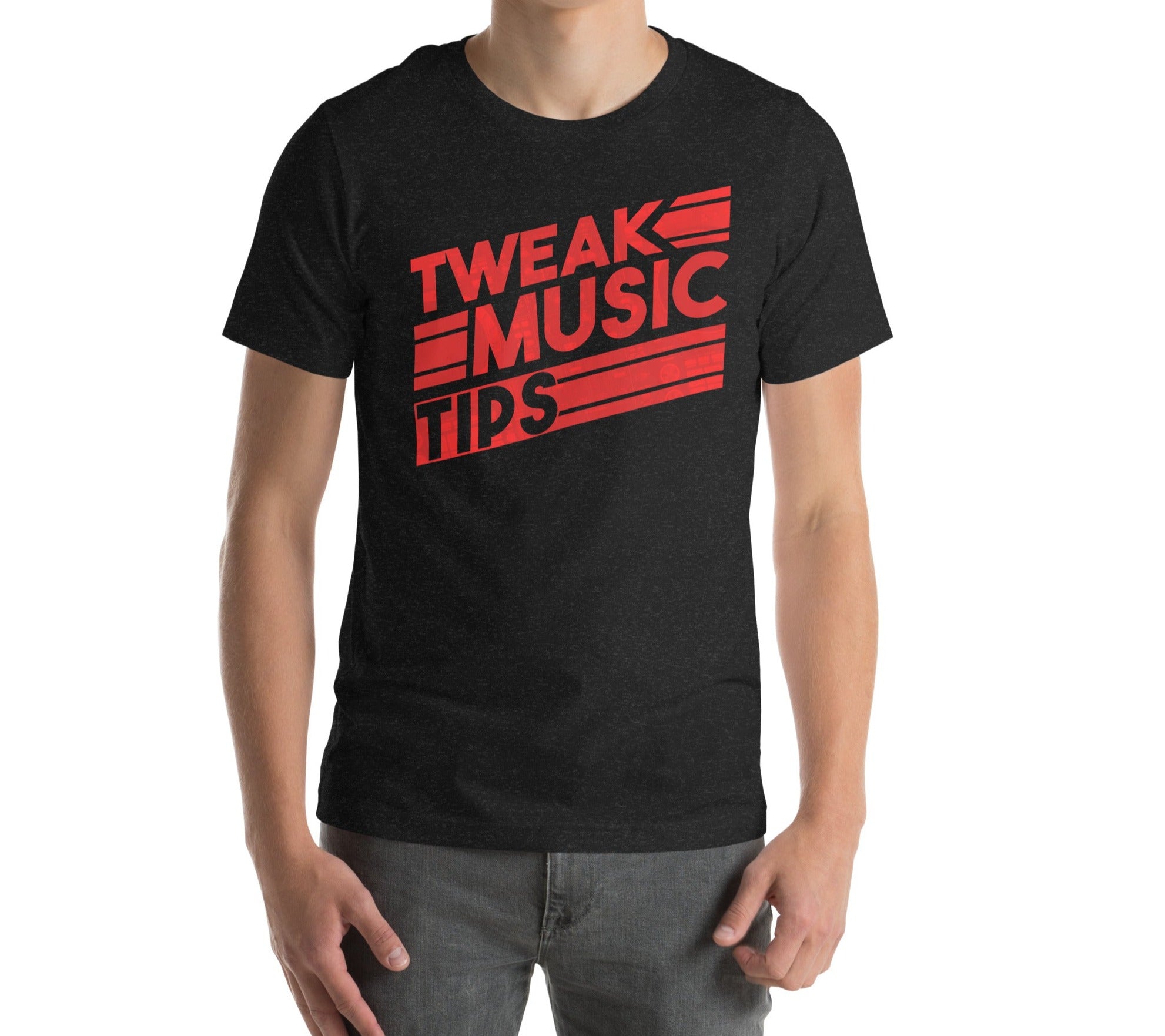 TWEAK MUSIC TIPS RED - Unisex T-Shirt - Beats 4 Hope