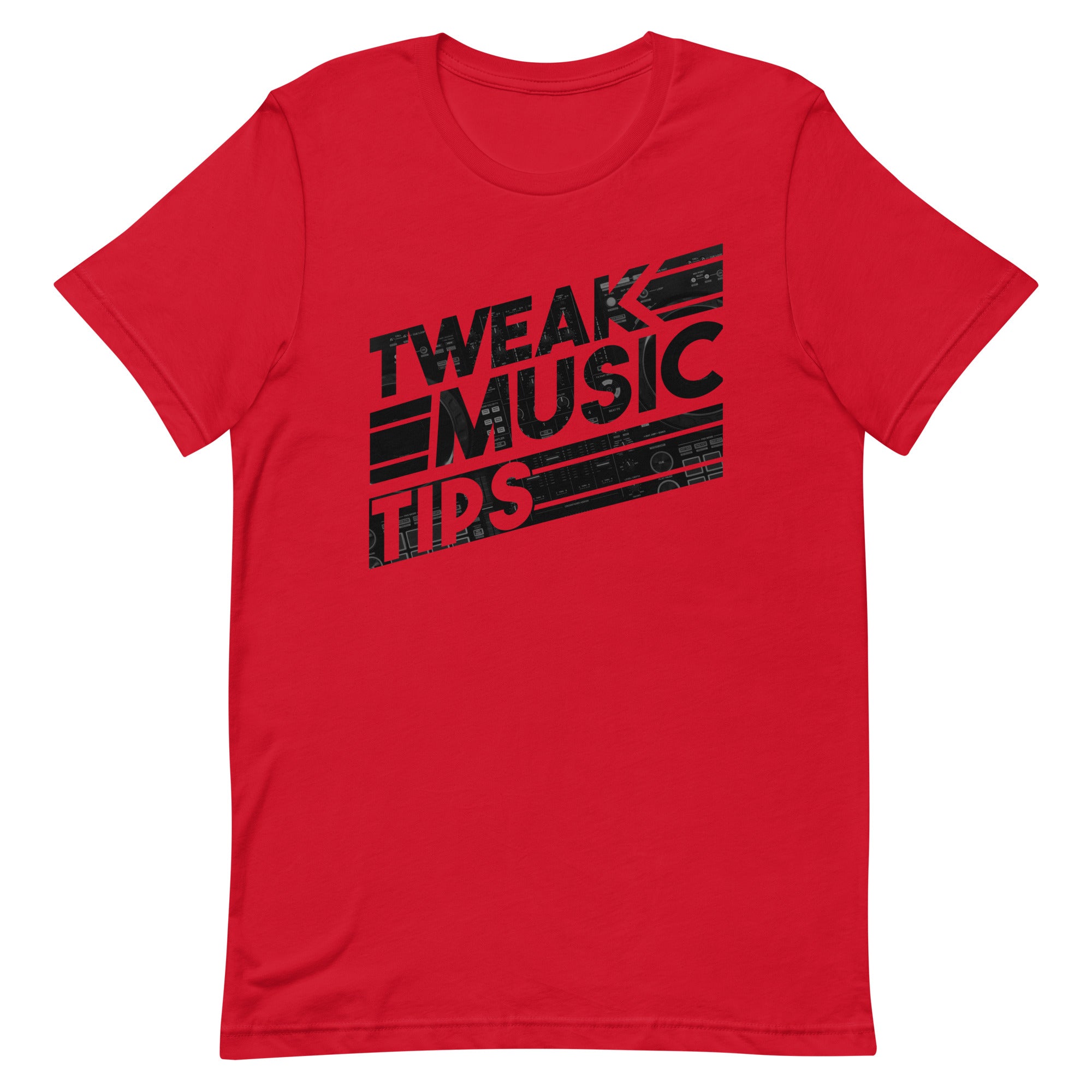 TWEAK MUSIC TIPS RED - Unisex T-Shirt - Beats 4 Hope