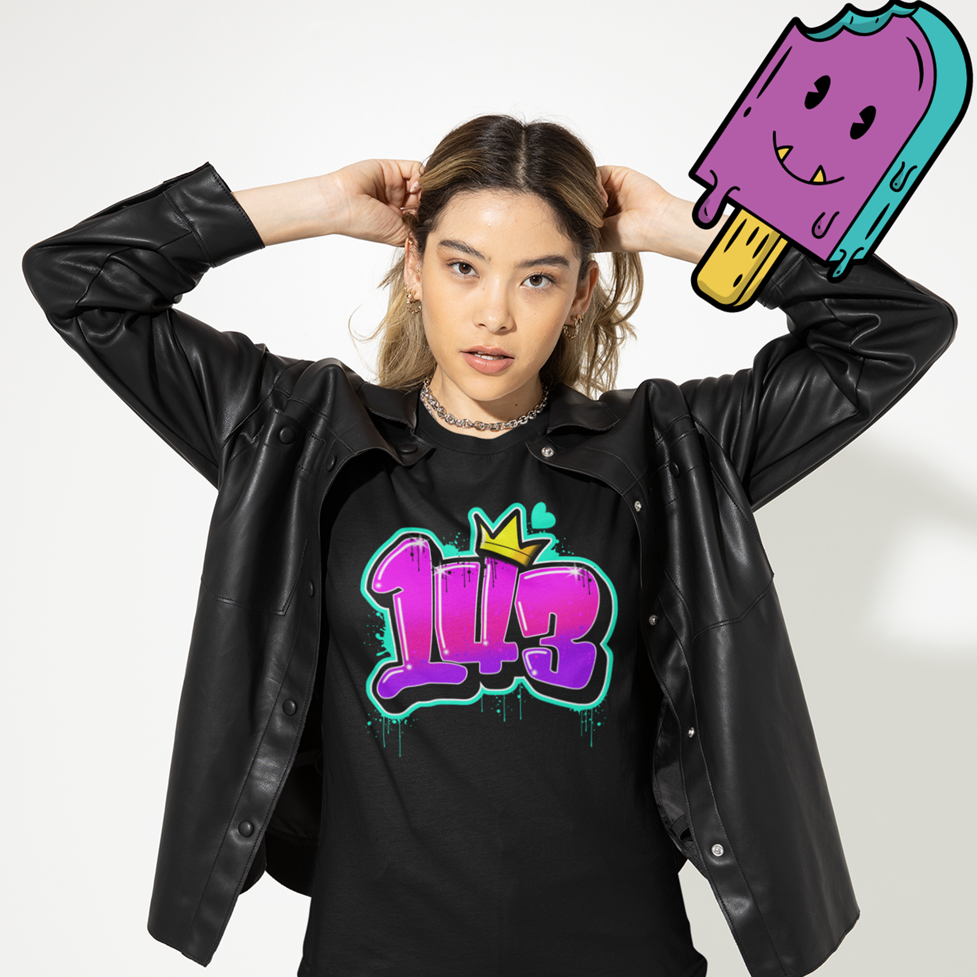 143 I LOVE YOU Remix T-Shirt - Beats 4 Hope