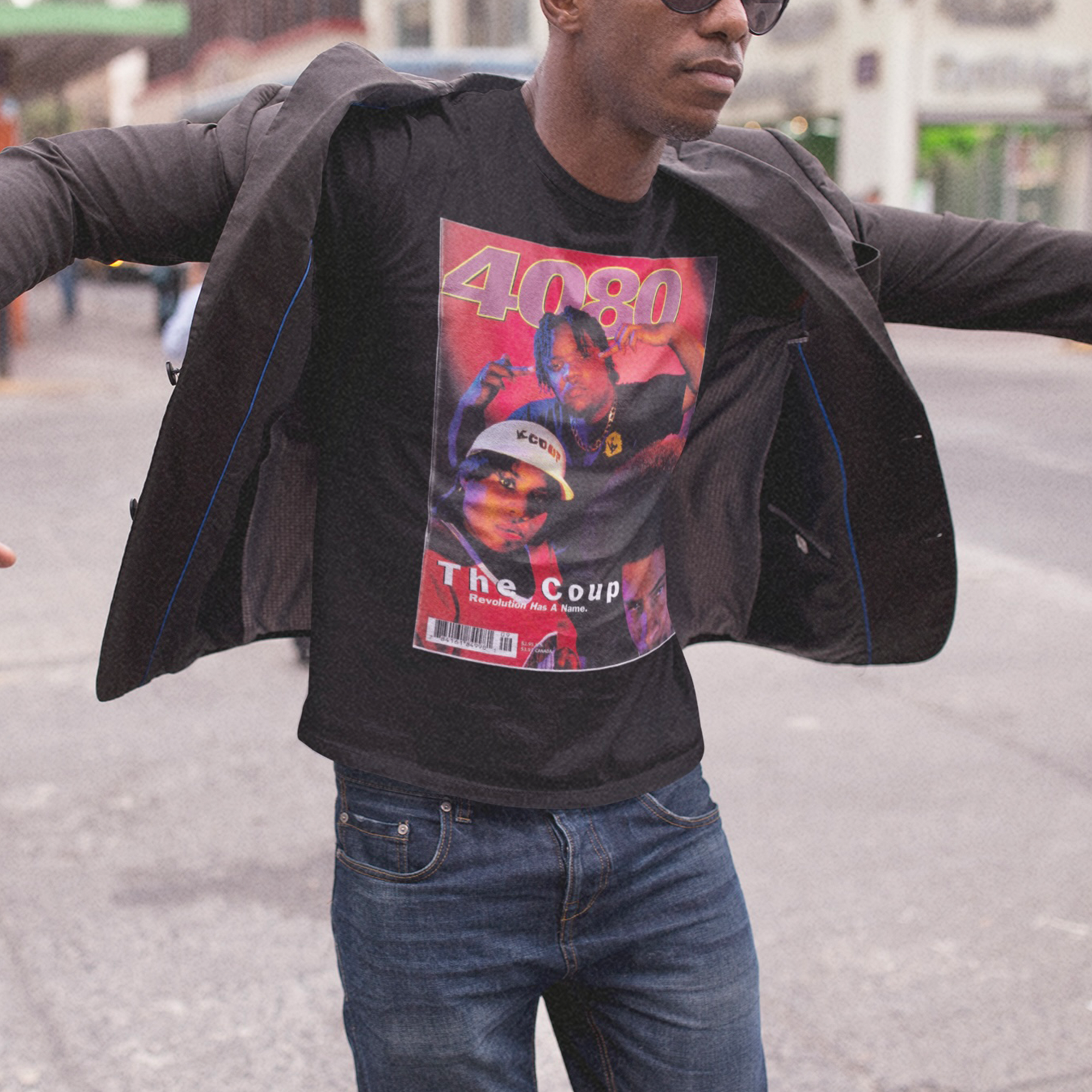 4080 Magazine - THE COUP T-Shirt - Beats 4 Hope