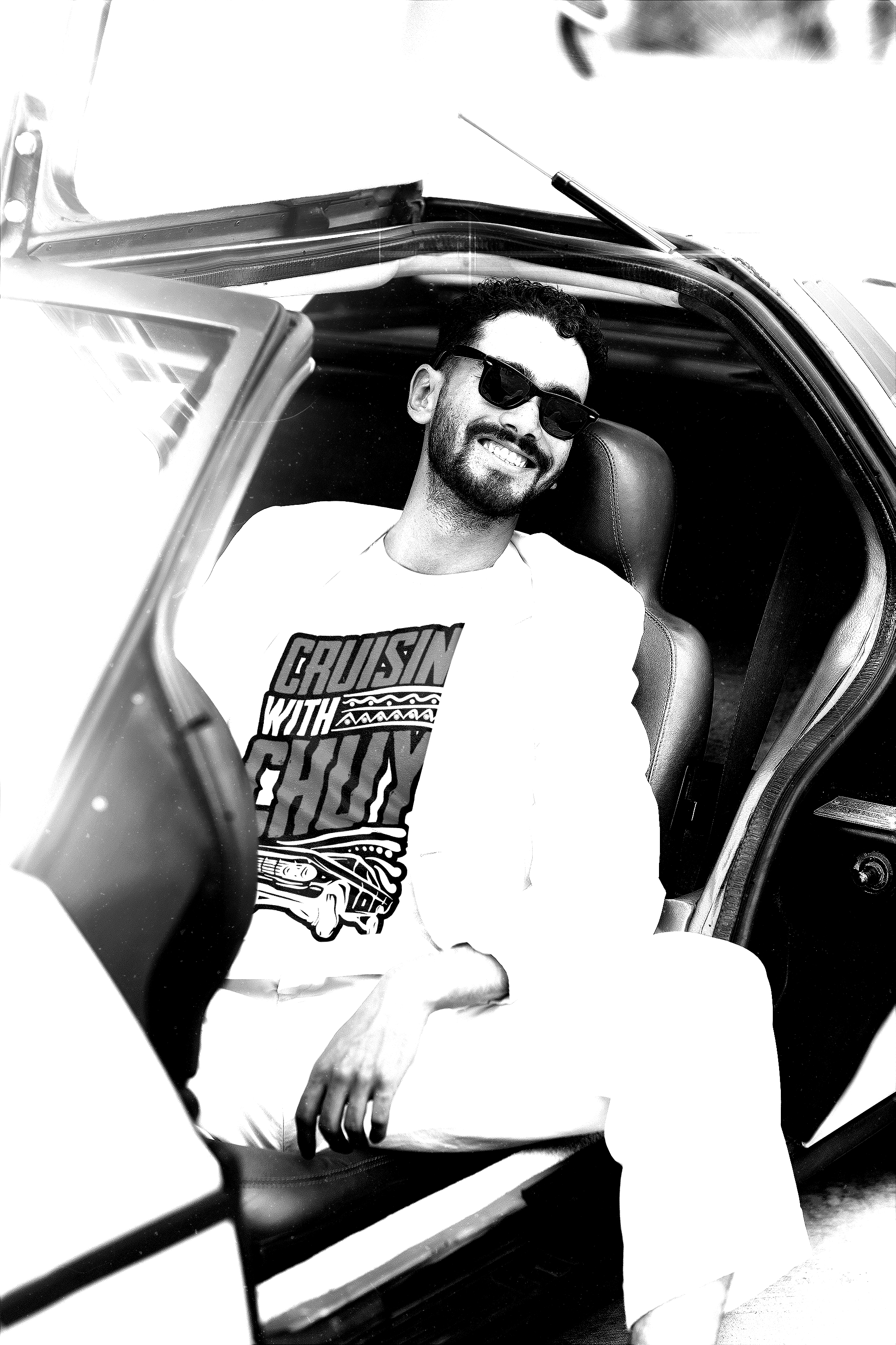 CRUISIN' WITH CHUY - Cherry Unisex T-Shirt - Beats 4 Hope