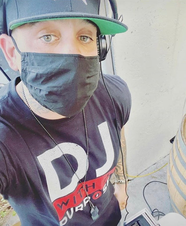 DJ WITH A PURPOSE T-Shirt - Beats 4 Hope