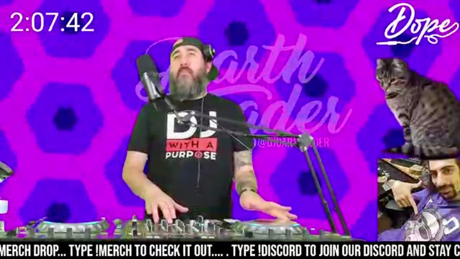 DJ WITH A PURPOSE T-Shirt - Beats 4 Hope