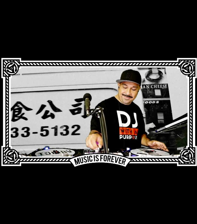 DJ WITH A PURPOSE T-Shirt - Beats 4 Hope