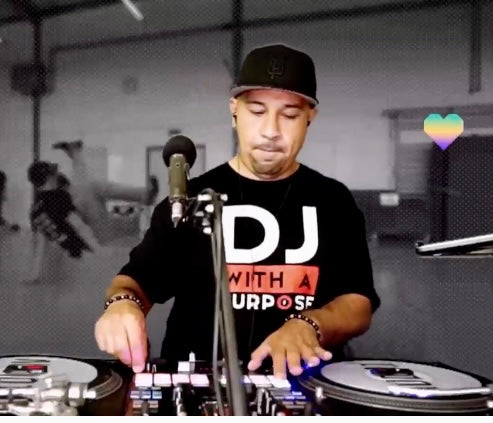 DJ WITH A PURPOSE T-Shirt - Beats 4 Hope