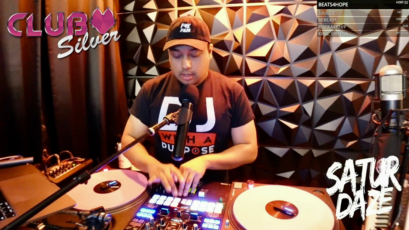 DJ WITH A PURPOSE T-Shirt - Beats 4 Hope