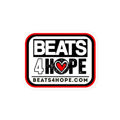 BEATS4HOPE - Bubble-free stickers - Beats 4 Hope