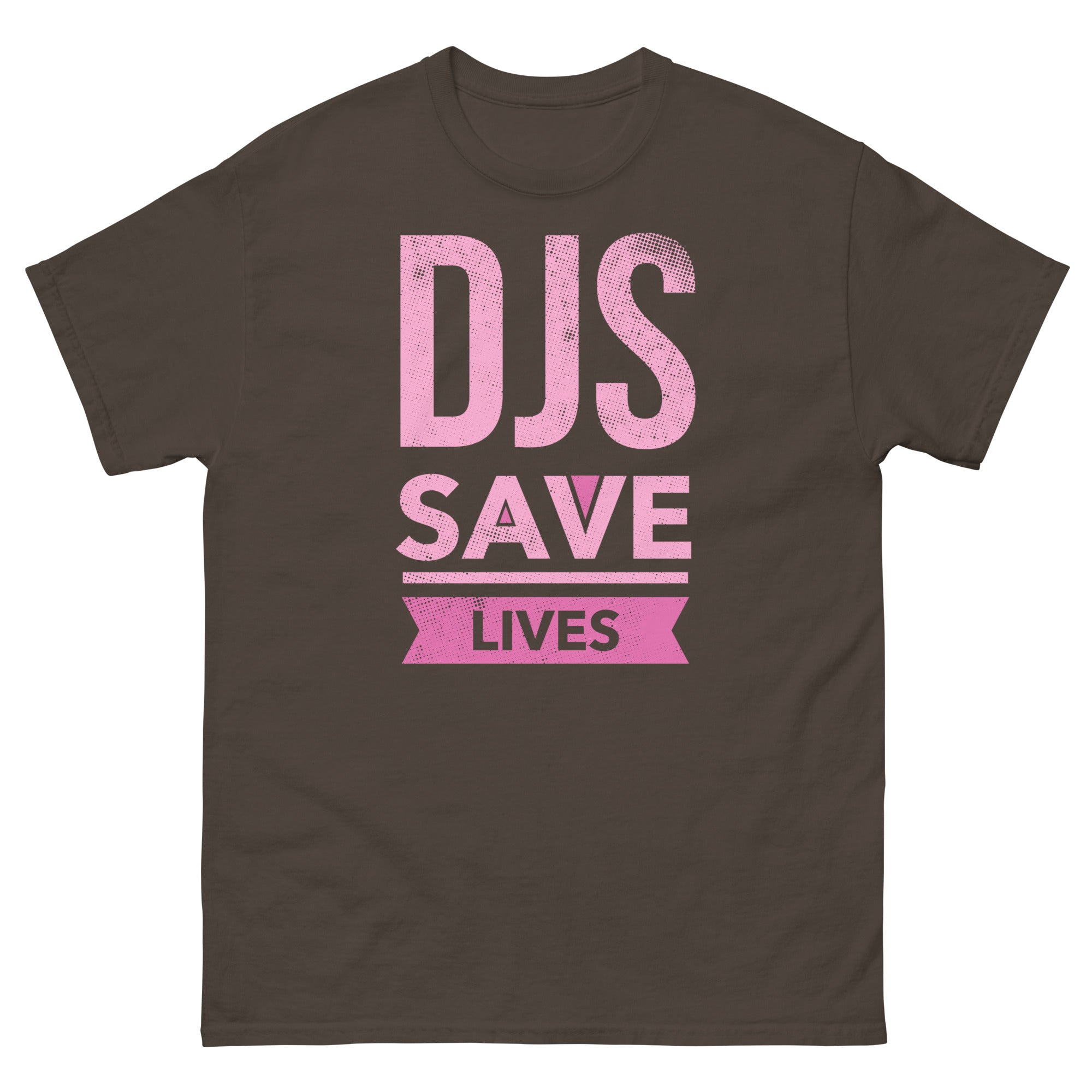 DJS SAVE LIVES PINK - Men's Classic T-Shirt - Beats 4 Hope