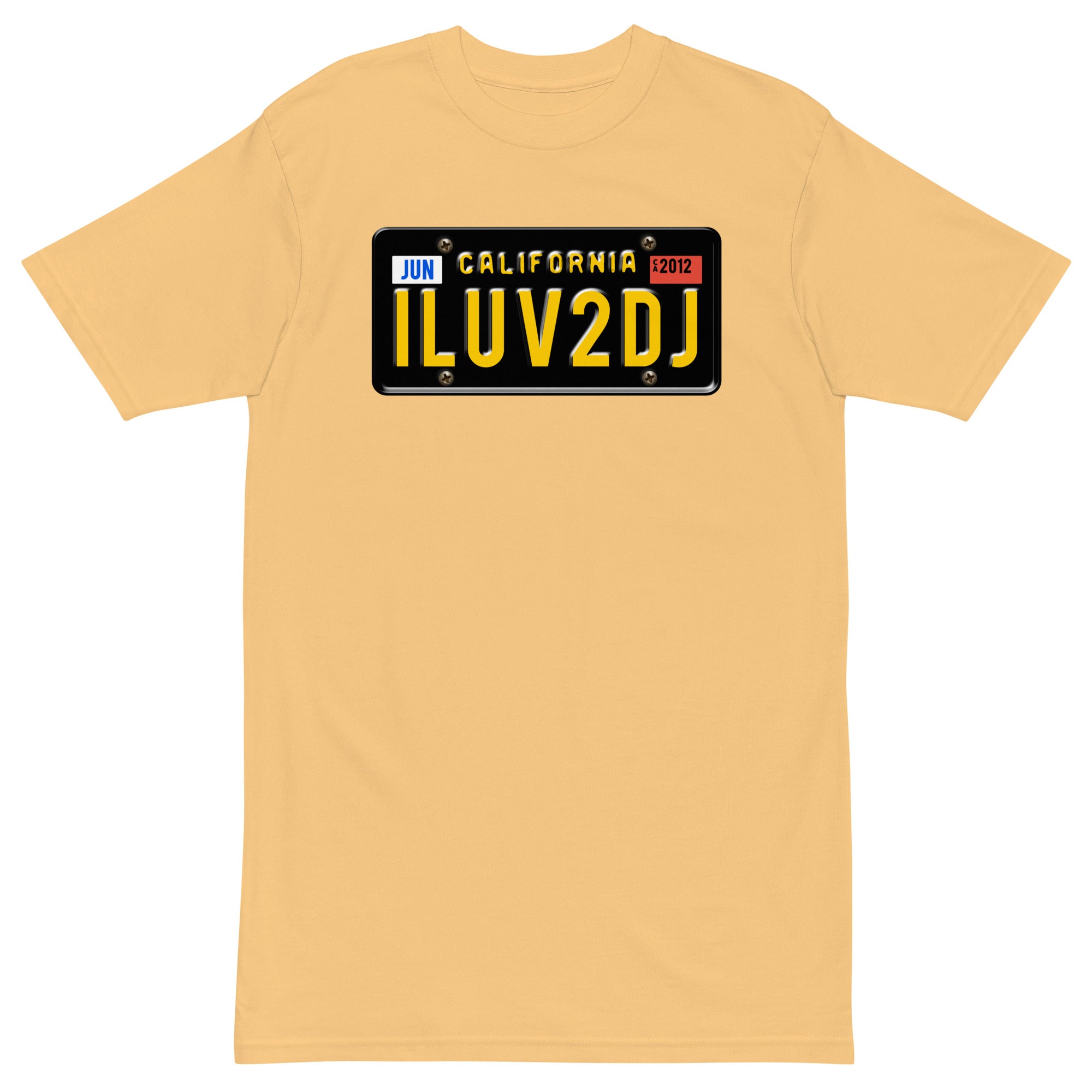 ILUV2DJ California - Men’s Premium T-shirt - Beats 4 Hope