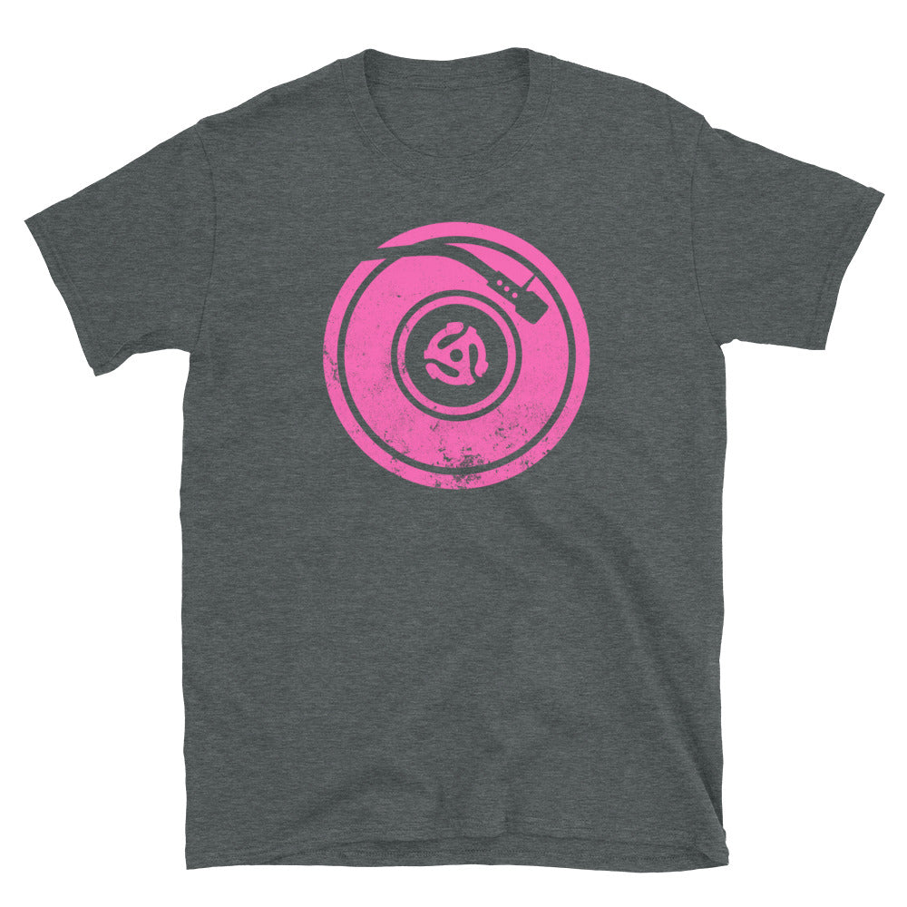 TURNTABLE THINK PINK Unisex T-Shirt - Beats 4 Hope
