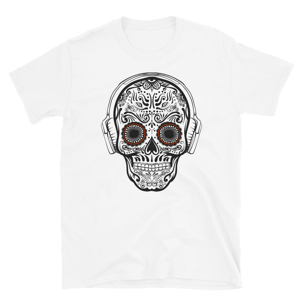 SUGAR SKULL BEATS Unisex T-Shirt - Beats 4 Hope