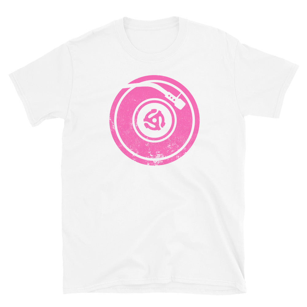 TURNTABLE THINK PINK Unisex T-Shirt - Beats 4 Hope