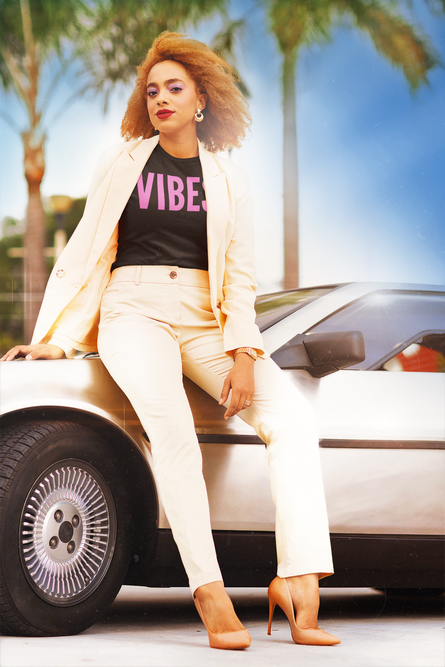 VIBES - Pink Unisex Special Edition T-Shirt - Beats 4 Hope