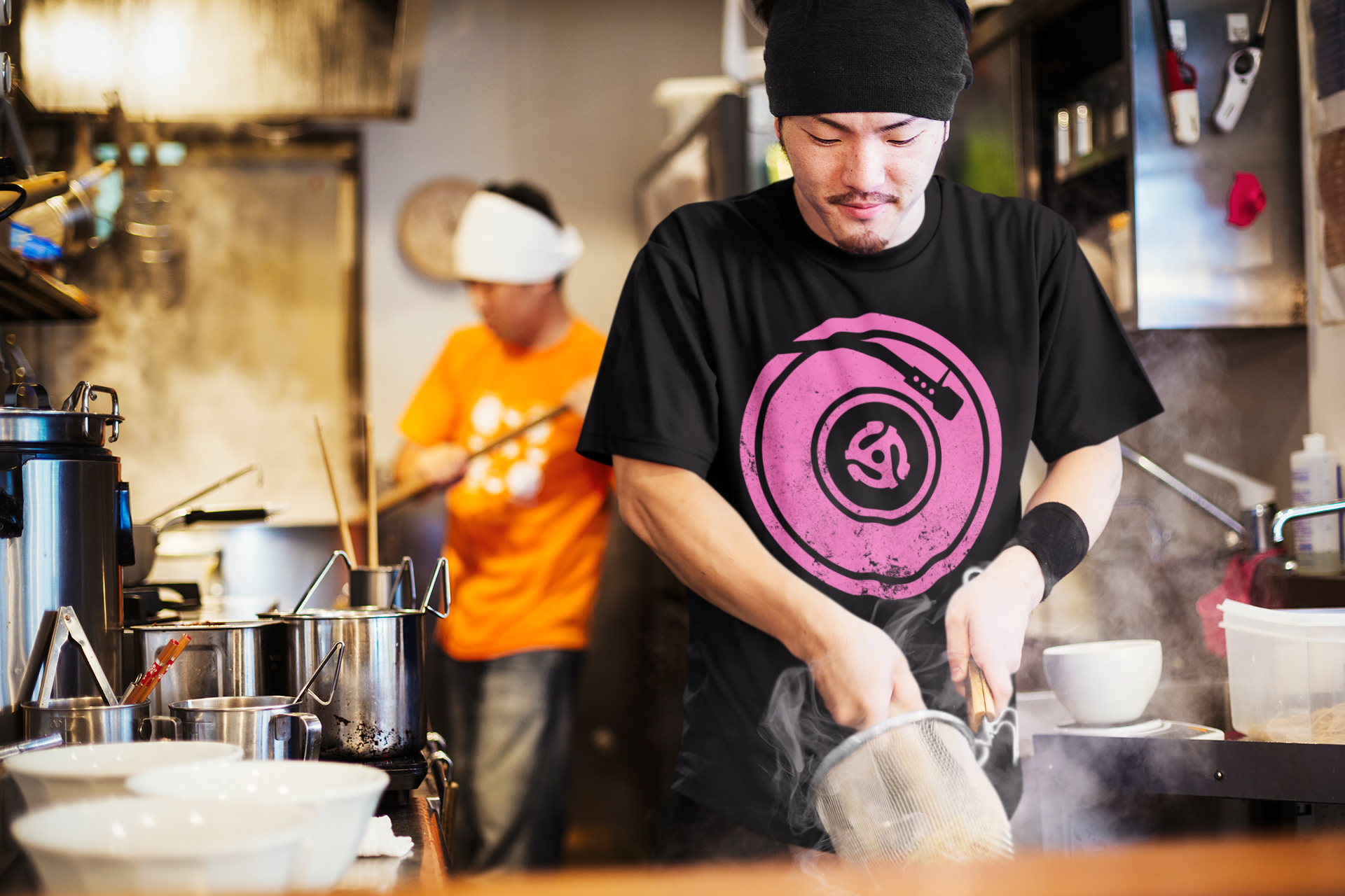 TURNTABLE THINK PINK Unisex T-Shirt - Beats 4 Hope