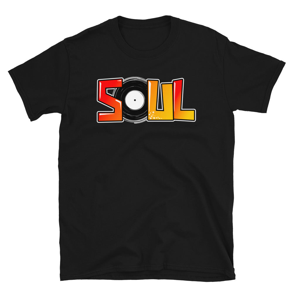 SOULFUL Unisex T-Shirt - Black / S - Black / M - Black / L - Black / XL - Black / 2XL - Black / 3XL