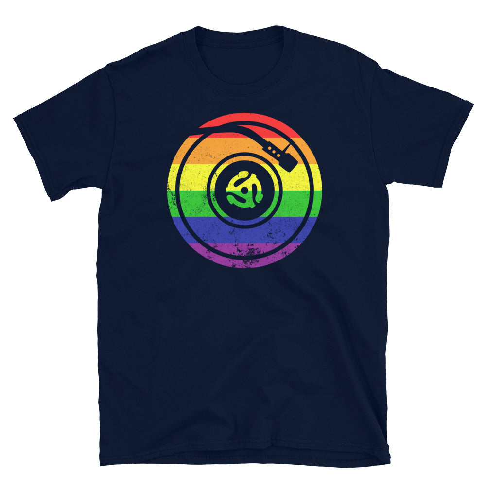 Turntable 45 Pride - Unisex T-Shirt - Beats 4 Hope