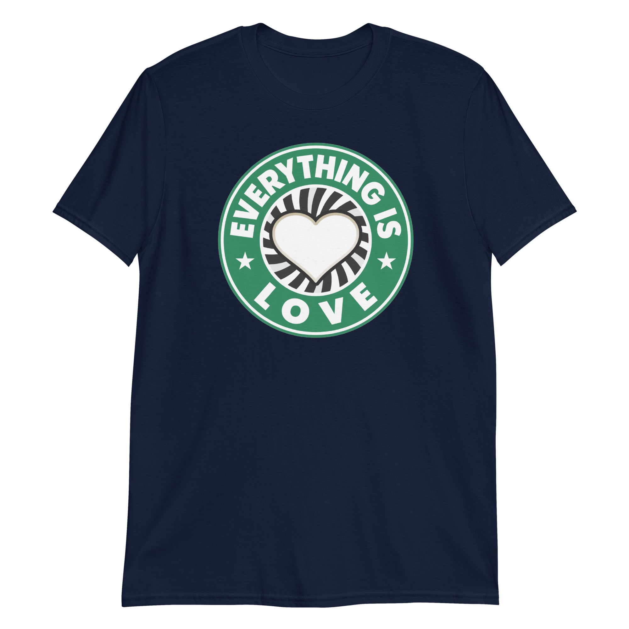 EVERYTHING IS LOVE - Unisex T-Shirt - Navy / S - Navy / M - Navy / L - Navy / XL - Navy / 2XL - Navy / 3XL
