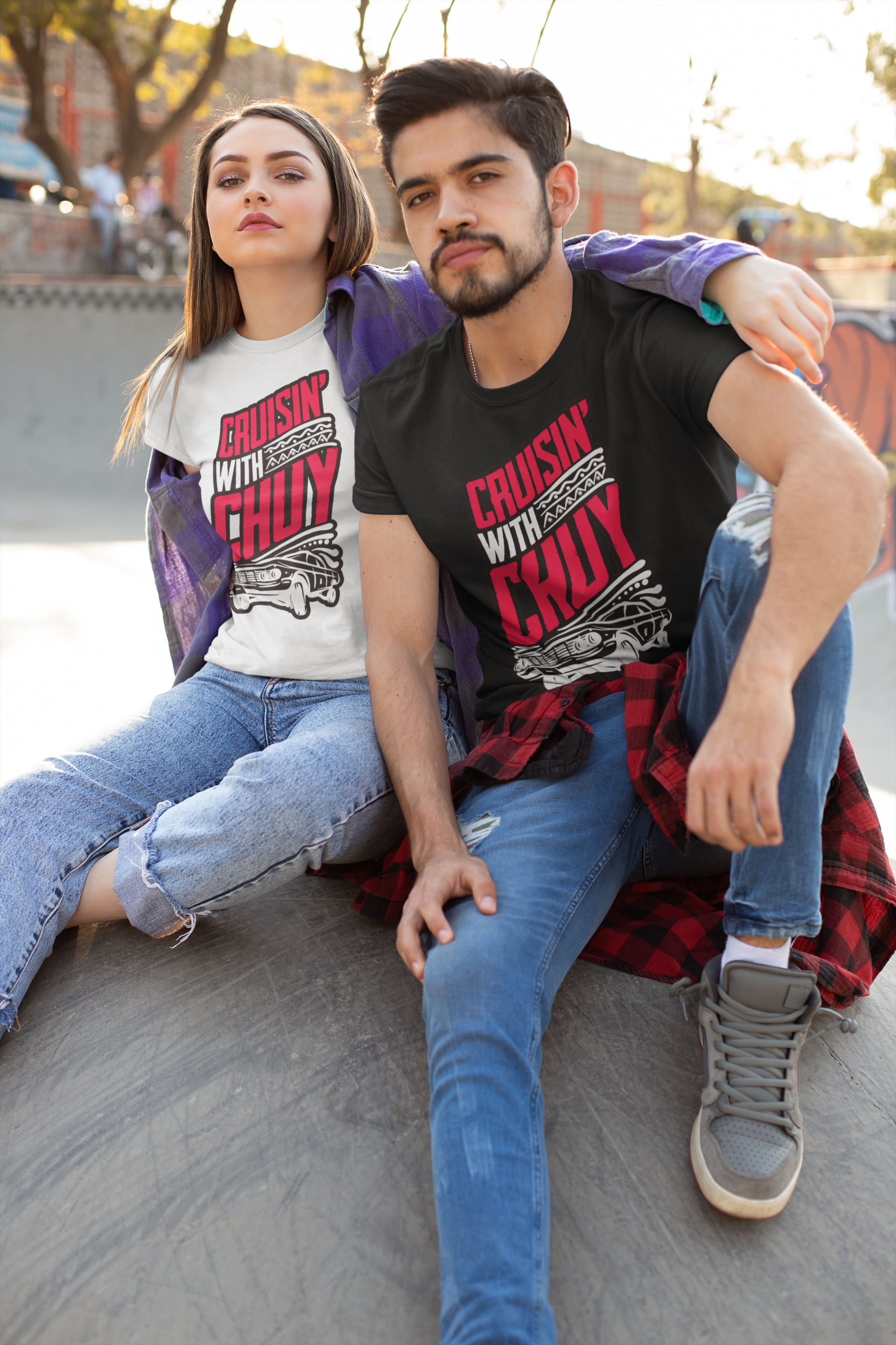 CRUISIN' WITH CHUY - Cherry Unisex T-Shirt - Beats 4 Hope