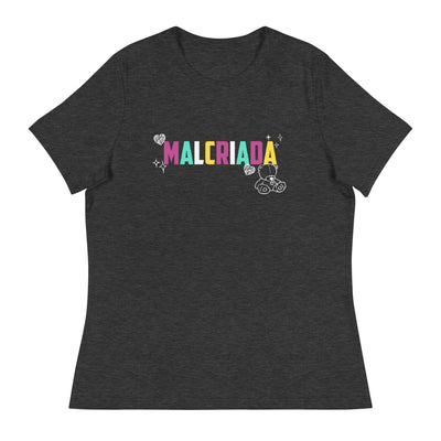 MALCRIADA - Bear - Women's T-Shirt - Dark Grey Heather / S - Dark Grey Heather / M - Dark Grey Heather / L - Dark Grey Heather / XL - Dark Grey Heather / 2XL - Dark Grey Heather / 3XL
