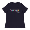 MALCRIADA - Bear - Women's T-Shirt - Navy / S - Navy / M - Navy / L - Navy / XL - Navy / 2XL - Navy / 3XL