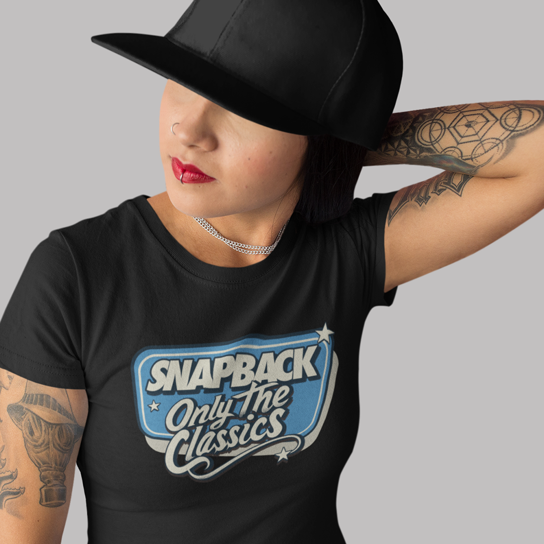 SNAPBACK Classic Blue - Men's T-Shirt