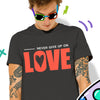NEVER GIVE UP ON LOVE - Unisex T-Shirt - Beats 4 Hope