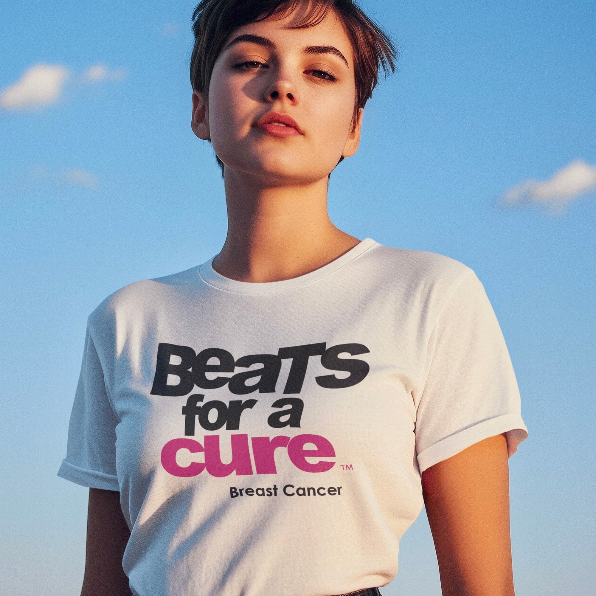 BEATS FOR A CURE Women's Relaxed T-Shirt