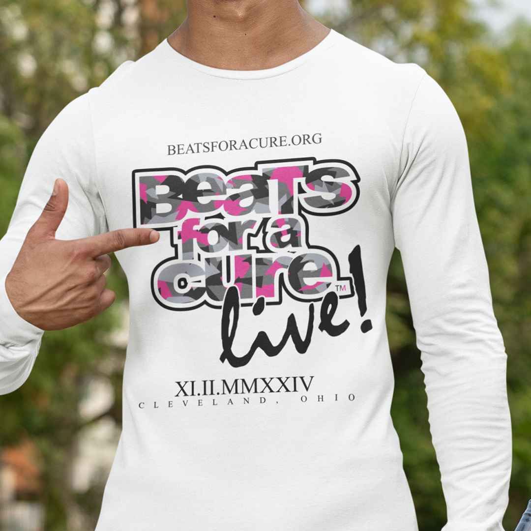 Beats for a Cure Camo Live! Long Sleeve Tribute Shirt - Beats 4 Hope