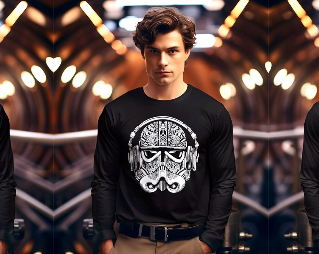 DJ TROOPER - Men’s Long Sleeve Shirt - Beats 4 Hope