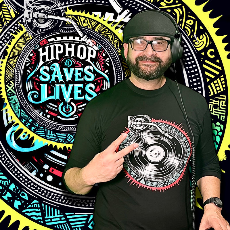 HIP HOP SAVES LIVE - DJing Men's Premium T-Shirt
