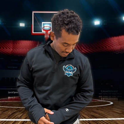 EAST VALLEY Basketball - Quarter Zip Pullover